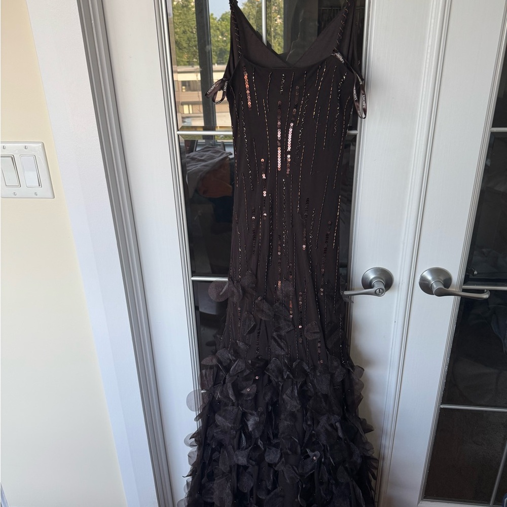 Xscape Vintage Sequin Maxi Dress - Picture 4 of 4